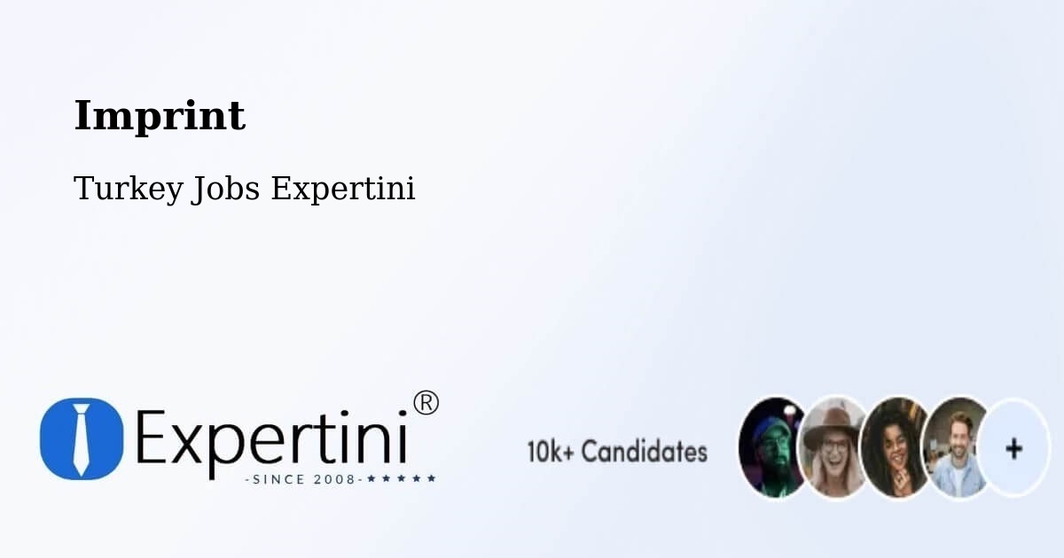 Imprint – Gözpinar - Turkey Jobs Expertini